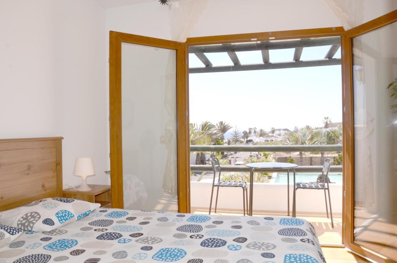 B16-Duplex Luminoso+ Piscina A 150 M Del Mar Apartment Charco del Palo Luaran gambar