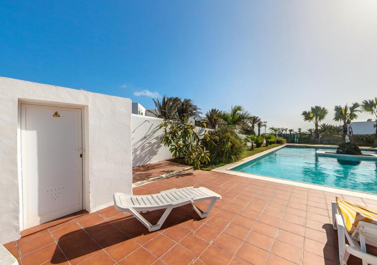 B16-Duplex Luminoso+ Piscina A 150 M Del Mar Apartment Charco del Palo Luaran gambar