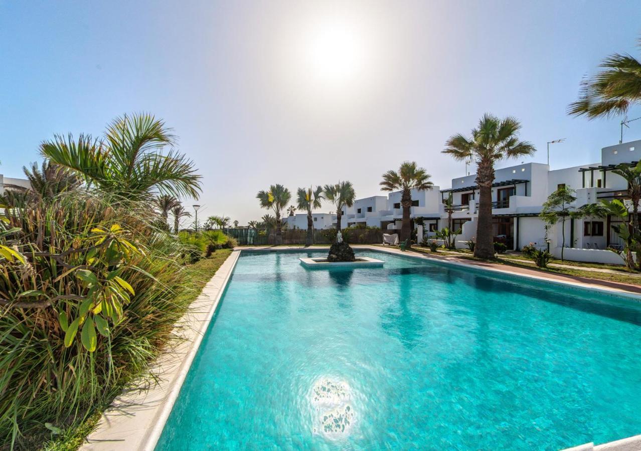 B16-Duplex Luminoso+ Piscina A 150 M Del Mar Apartment Charco del Palo Luaran gambar